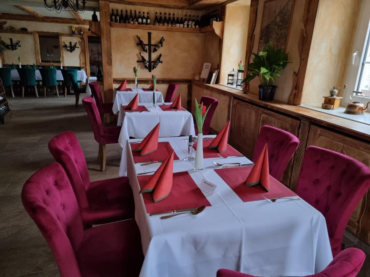 Hotel Und Pension Al Dente Nunchritz Buitenkant foto